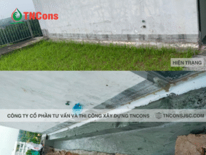 Xử lý thấm khe lún giữa hai tòa Alpha và Beta – Trường Đại học FPT