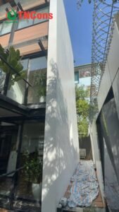Chống thấm tường ngoài nhà biệt thự hiệu quả nhất